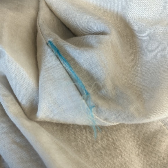 Boden Woven Textured Mini Skirt Women's US 16R Navy Creme Polka Dot EUC Length18 - Picture 10 of 12